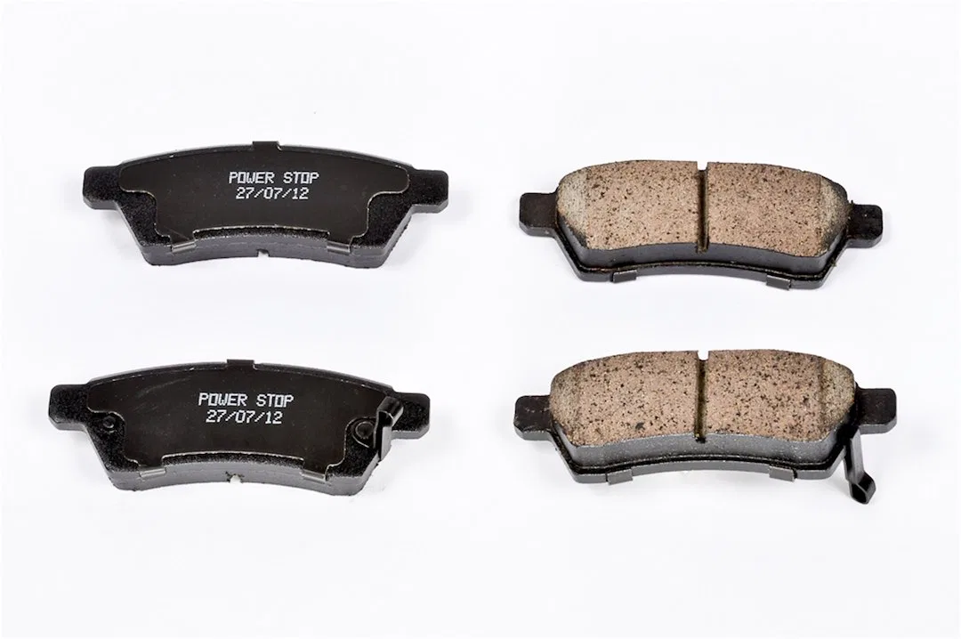 16-1100 – POWERSTOP Brake Pad, FMSI Number D1100 Carbon-Ceramic Set Of 4